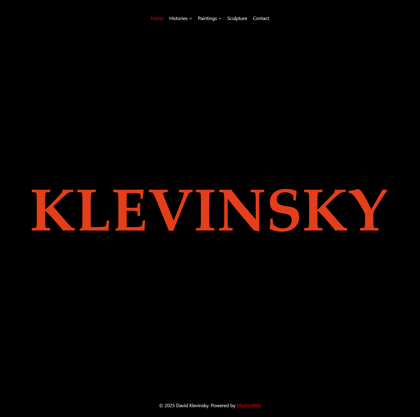 davidklevinsky website home 1