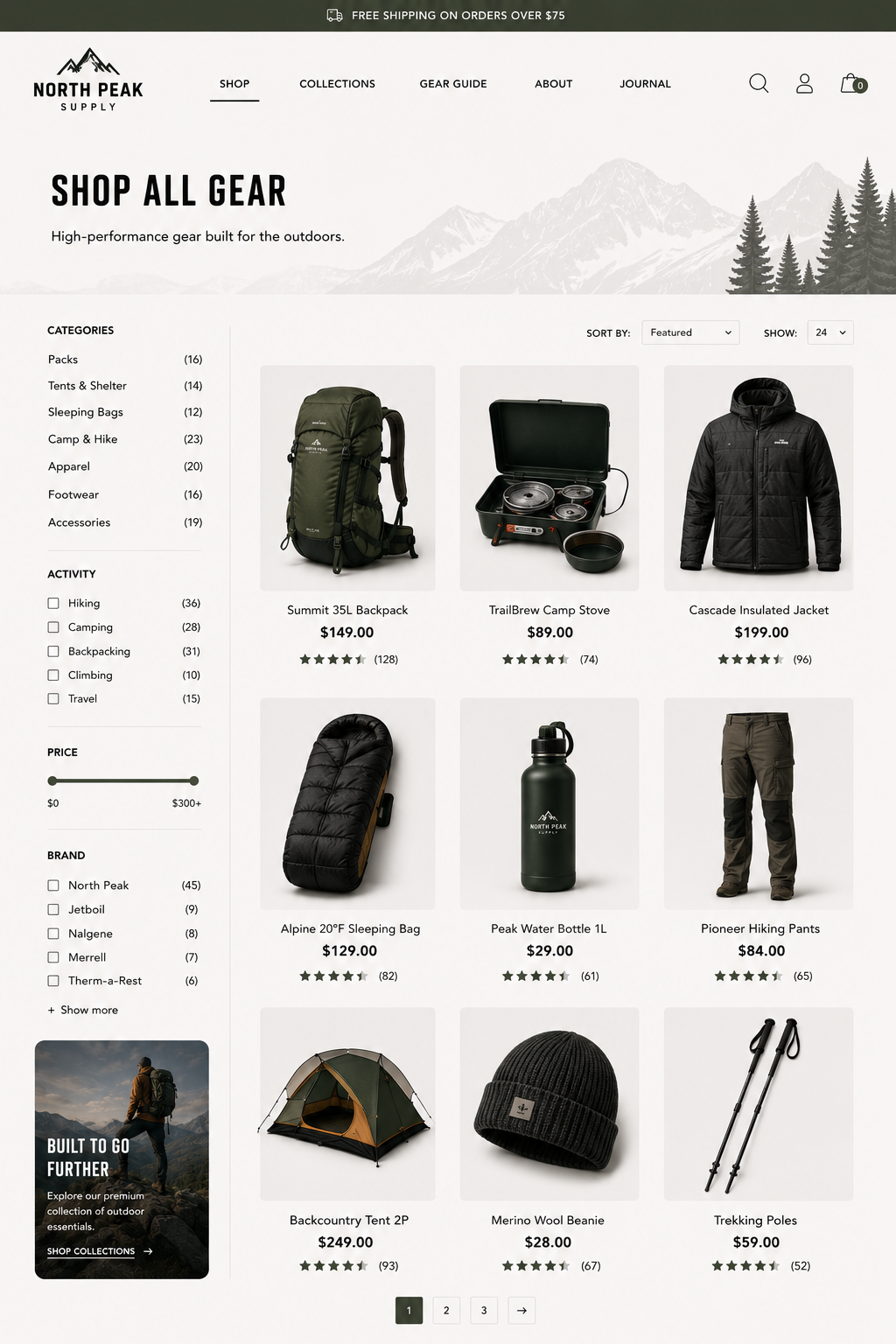 north-peak-supply-shop-page 2 north peak supply shop page